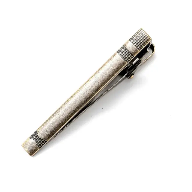 Ασημί Κλιπ Γραβάτας 5 cm – LGD-TC/ANTIQUE/33