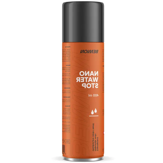 Αδιαβροχοποιητικό spray Παπουτσιών Bennon Nano Waterstop 400ml 2