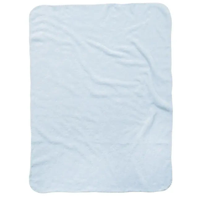 Κουβέρτα Αγκαλιάς 75x100 Fleece Relax Das Home 4905 Light Blue 100% Πολυέστερ 2