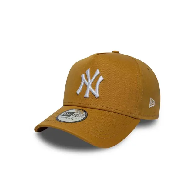 New Era Adult League Essentials Eframe MLB New York Yankees Cap Μπεζ 60771716 (New Era) - One Size