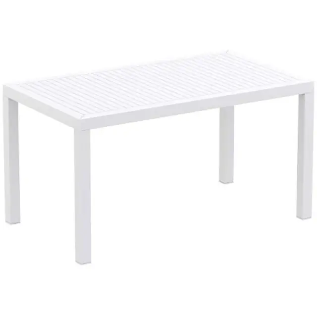 Τραπέζι ARES Λευκό PP 140x80x75cm