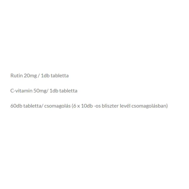 JutaVit Rutin + Vitamin C 2