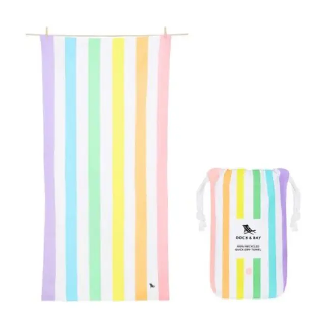 Πετσέτα θαλάσσης Quickdry Summer -160*90cm-Unicorn Waves-Dock & Bay