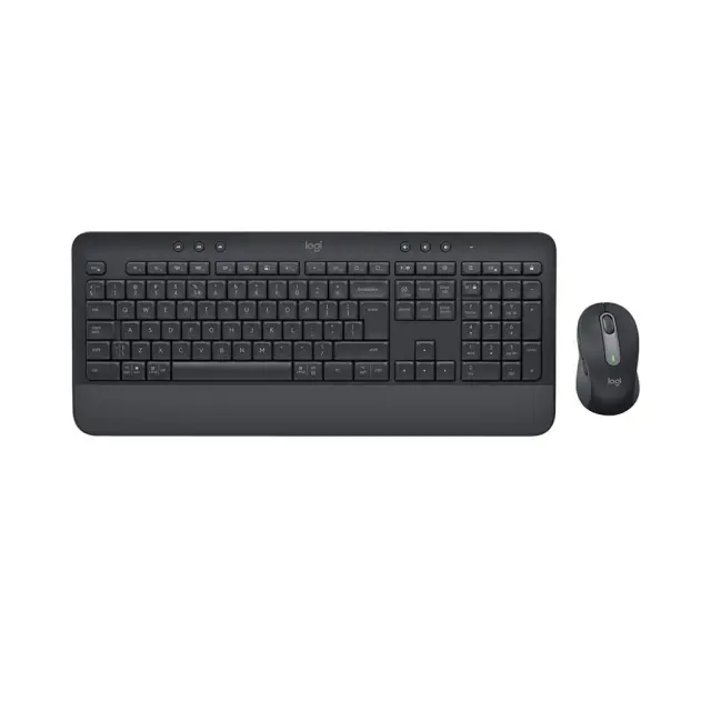 Logitech Πληκτρολόγιο/Ποντίκι MK650 Black US-Layout (920-011004)
