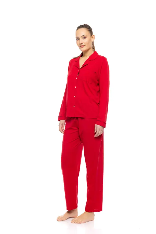 W1841 - Type - PYJAMA BUTTONED RASPBERRY 2