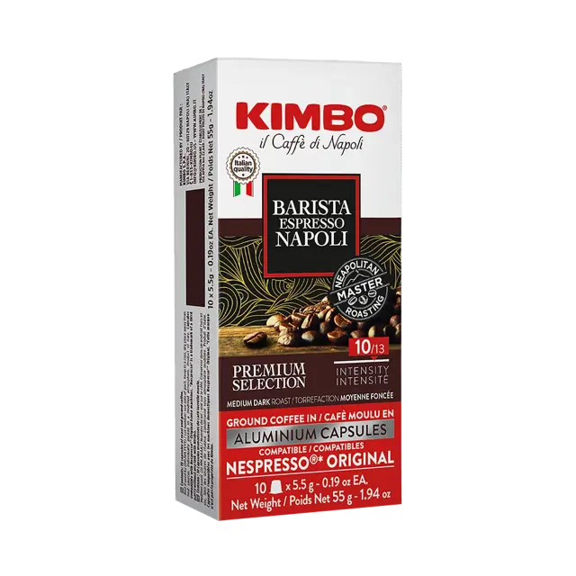 Kimbo Napoli συμβατές κάψουλες Nespresso * - 10 τεμ.