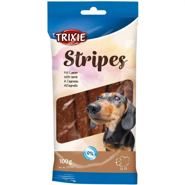 Trixie Stripes Λιχουδιές Σκύλου με Αρνί 10τμχ 100gr