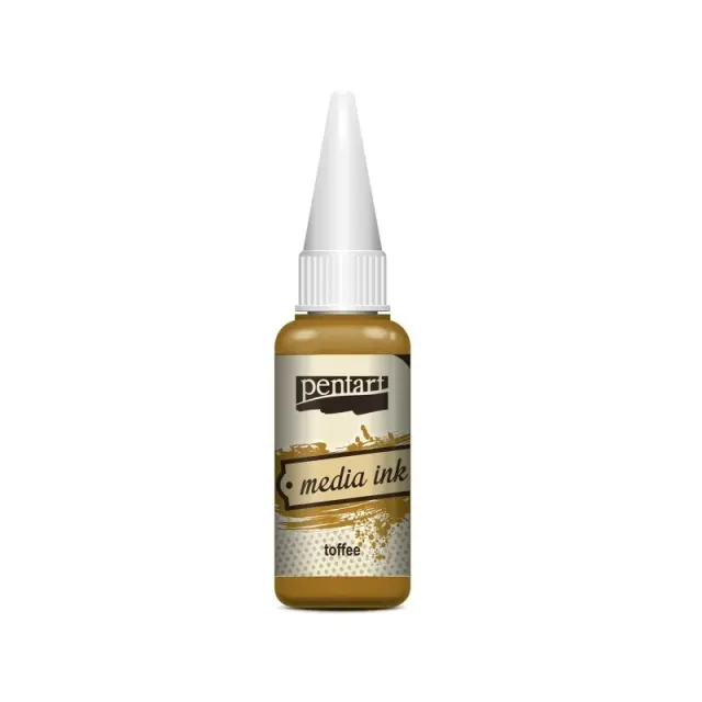 Μελάνι Media Ink Pentart 20ml, Toffee