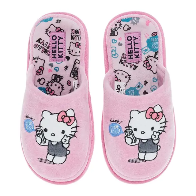 Παιδικές Παντόφλες για Κορίτσια Parex Hello Kitty (Μεγέθη 27-36) ΡΟΖ - 27/28