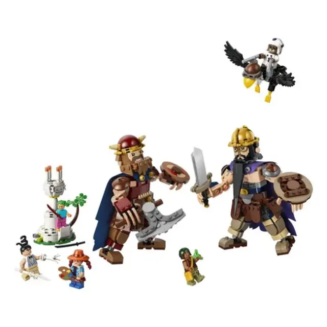 LEGO - ONE PIECE - Dorry vs. Brogy – Giants of Little Garden (75644) - Toys 2