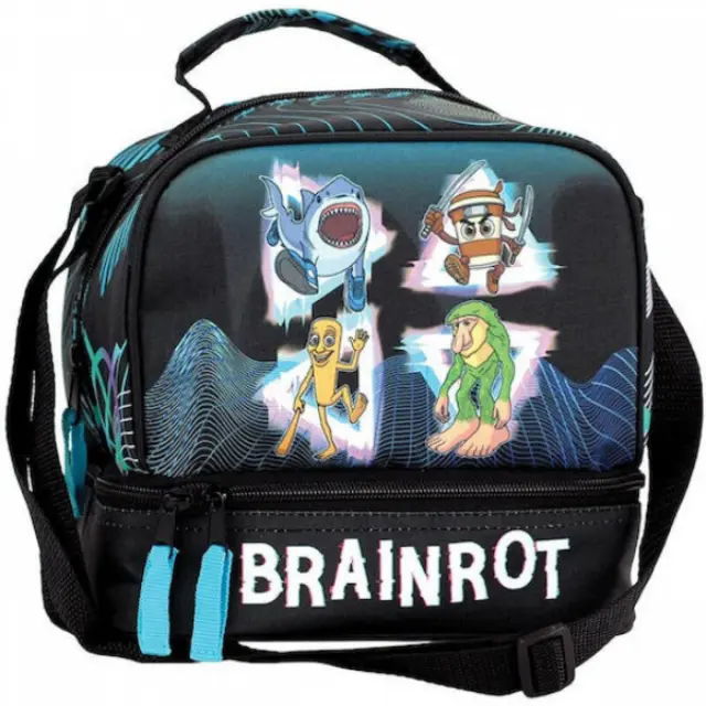 GIM Τσαντάκι Φαγητού Ισοθερμικό / Lunch Bag: Brainrot