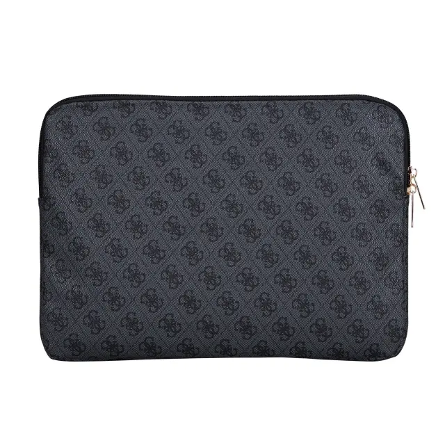 Guess PU 4G Triangle Logo Sleeve for Notebook 14" Black 3