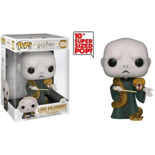 Φιγούρα jumbo Funko Pop! Movies: Harry Potter - Voldemort with Nagini (25cm) #109