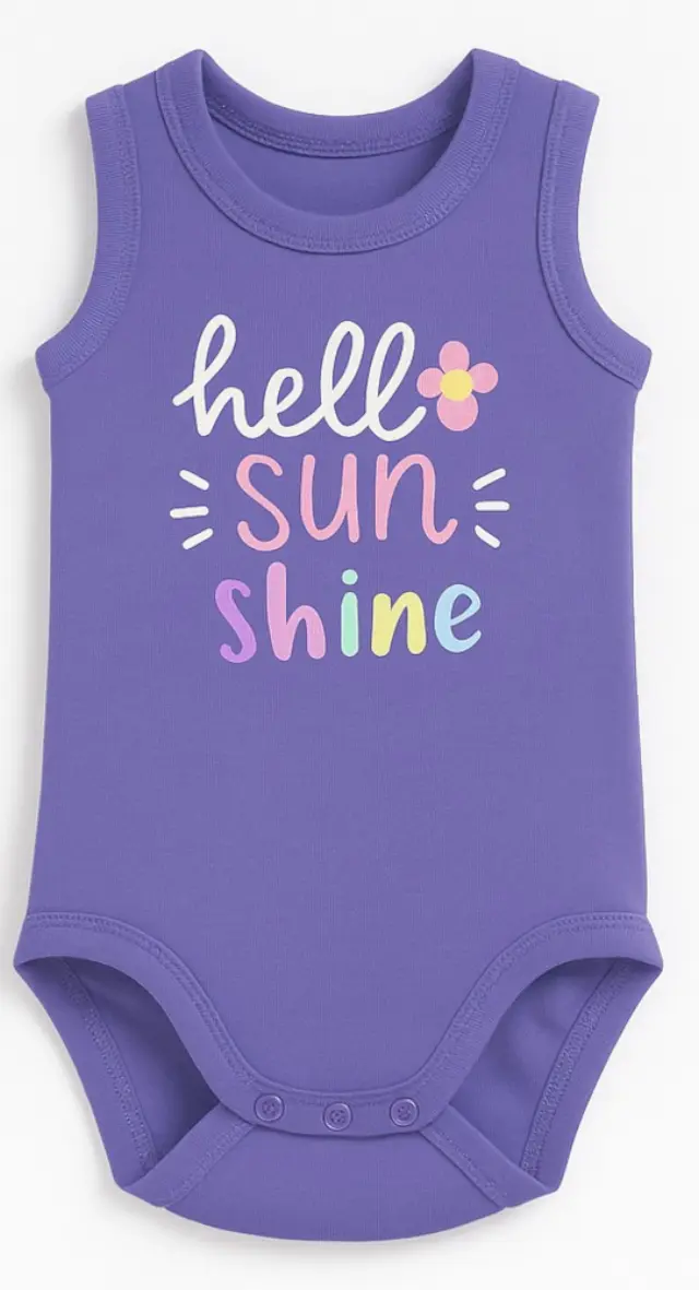 Κορμάκι Αμάνικο Sun Shine Venere Purple 8000639 - 12 M (80cm)