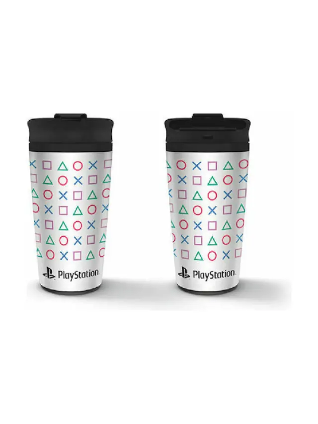 Pyramid Playstation Shapes Metal Travel Mug (MTM25995) 2