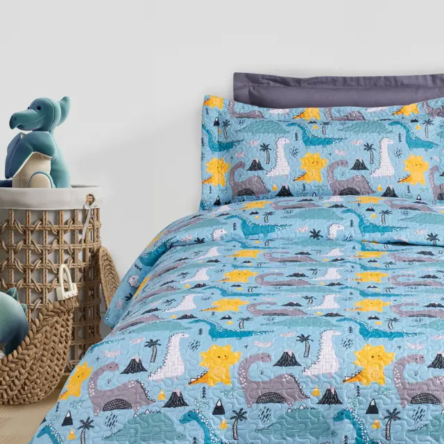 Ζεύγος Μαξιλαροθήκες 50x70+5 Oxford Das Home 4928 Blue-Grey 100% Microfiber 2