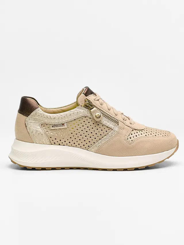 Mephisto Sneakers Γυναικείο δέρμα Μπεζ MEP/KIM PERF BEIGE 3