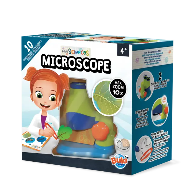 Buki France Mini Sciences Μικροσκόπιο 10x zoom (4+ ετών) 9003