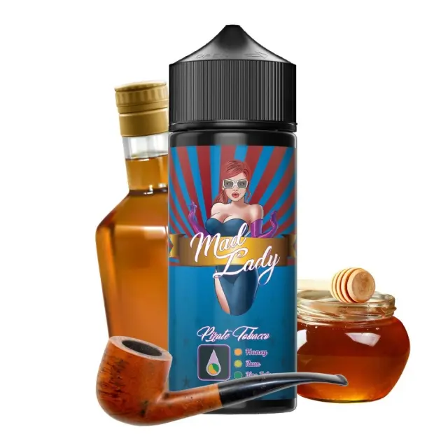 Pirate Tobacco 30ml (120ml) - Mad Lady