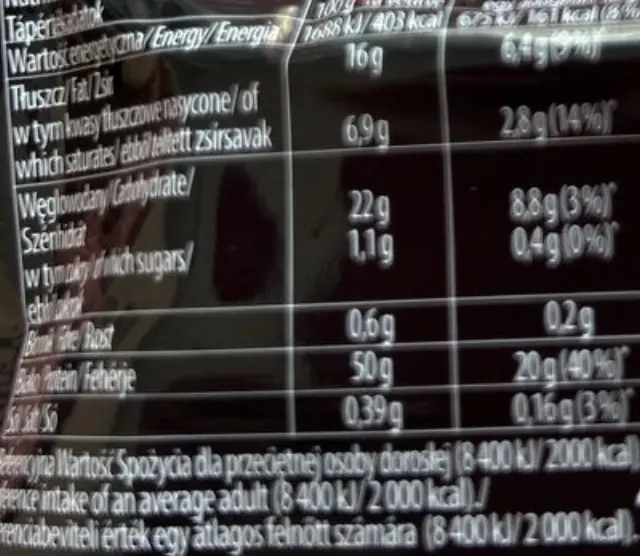 Whey Μπάρα Πρωτεΐνης 50% Cookie & Cream • Go On Nutrition • 40γρ 3