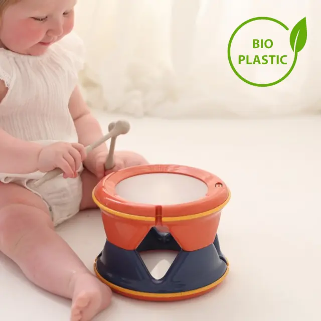 Tolo Toys: Διπλό τύμπανο από βιοδιασπώμενο πλαστικό (18+ μηνών) TL-76027 3
