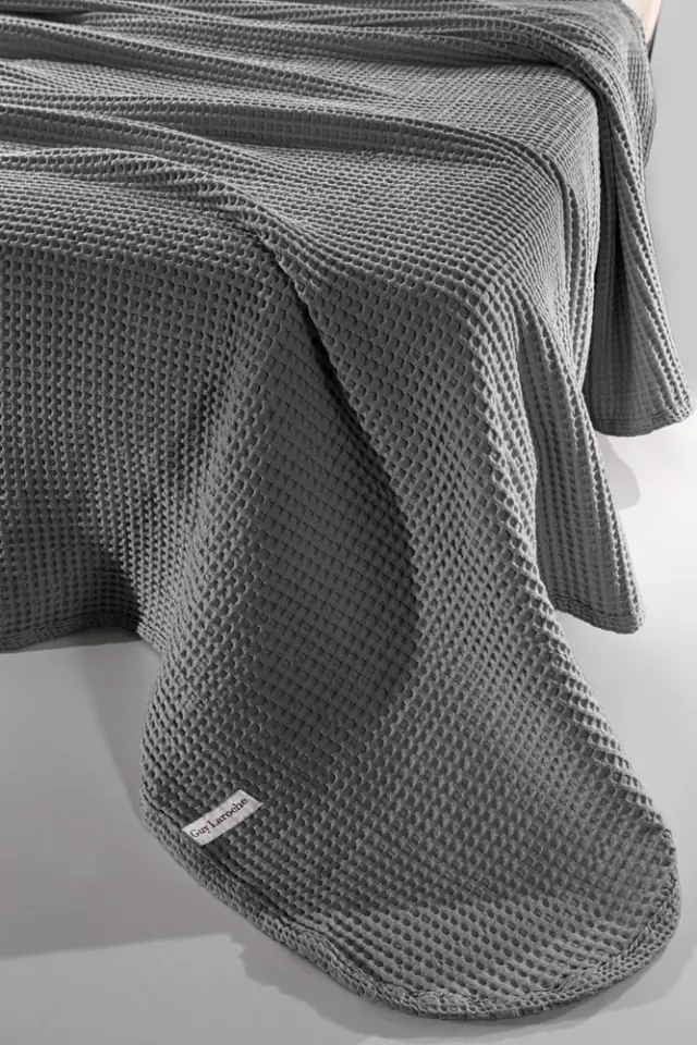 ΚΟΥΒΕΡΤΑ ΠΙΚΕ ΜΟΝΗ 160x240 ETERNITY ANTHRACITE GUY LAROCHE 2