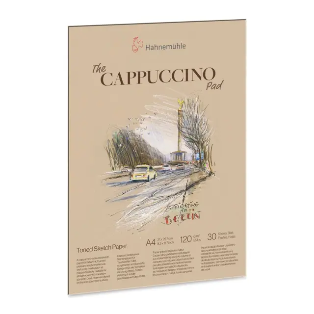 Μπλοκ Hahnemuhle Cappuccino Sketch για Ζωγραφική 120g/m² - A4 (21x29.7cm) - 30 Φύλλα