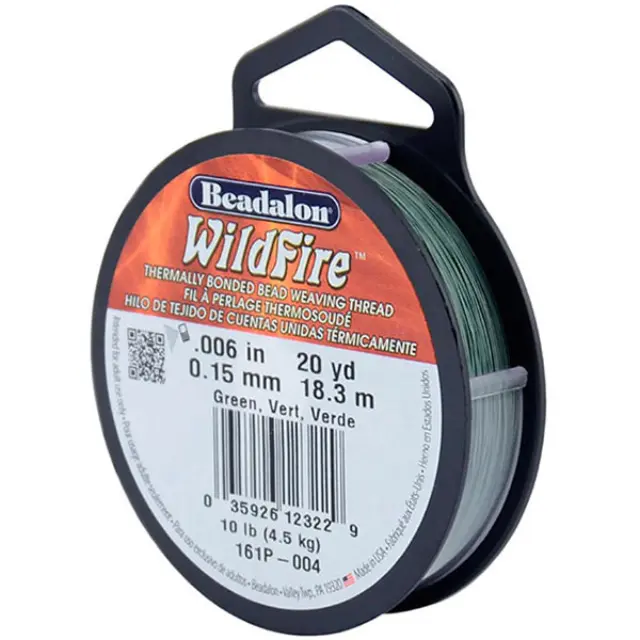 Νήμα Wildfire Green Ø0.15mm ~18.3m