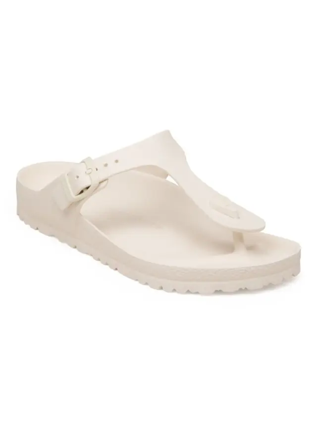 Birkenstock Σαγιονάρες Unisex EVA-αδιάβροχο Άσπρο BIR/EVA GIZEH 1031278 EGGSHELL - 43 2