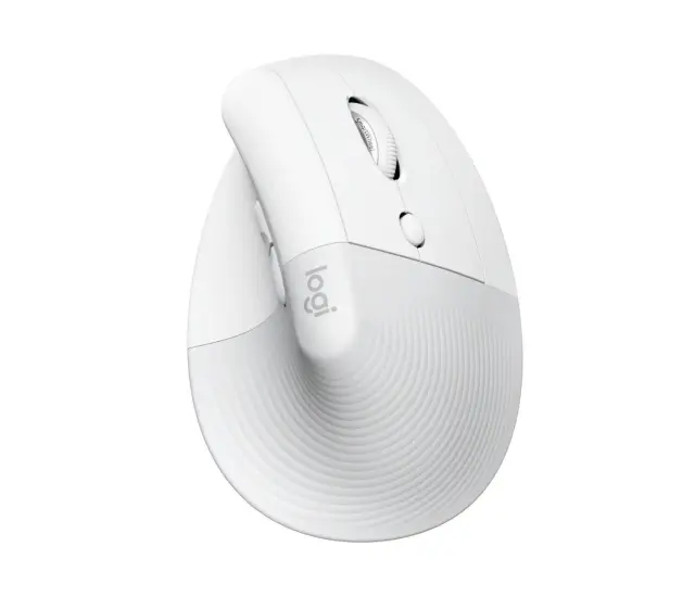 Logitech Mouse Lift Vertical Ergo Wireless Off White (910-006475)