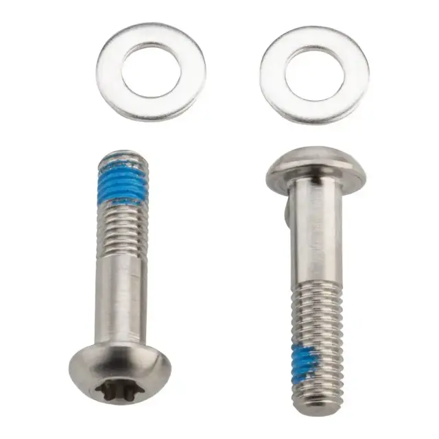 ΒΙΔΕΣ ΑΝΤΑΠΤΟΡΑ ΔΙΣΚΟΦΡΕΝΟΥ SRAM STAINLESS T25 37MM FLAT MOUNT CALIPER ΣΕΤ