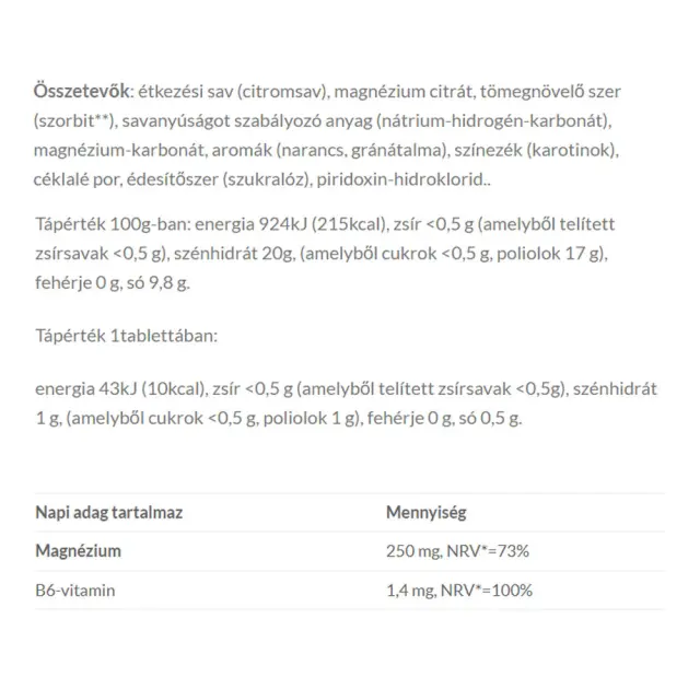 JutaVit Magnesium 275 mg 2