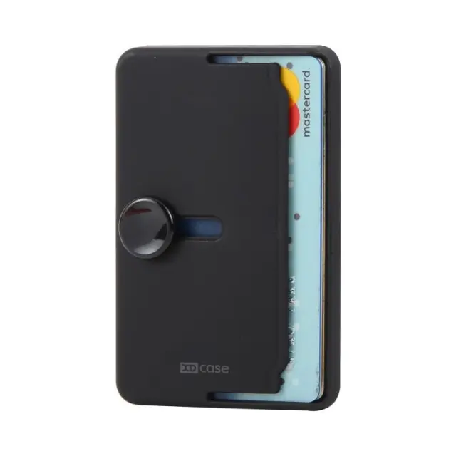 Side Push Magnetic RFID Πορτοφόλι για Κάρτες-Black OEM