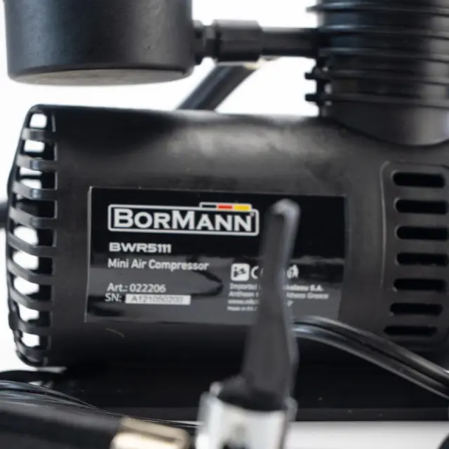 Bormann BWR5111 - Αεροσυμπιεστής 12V με 2 Αντάπτορες (022206) 2