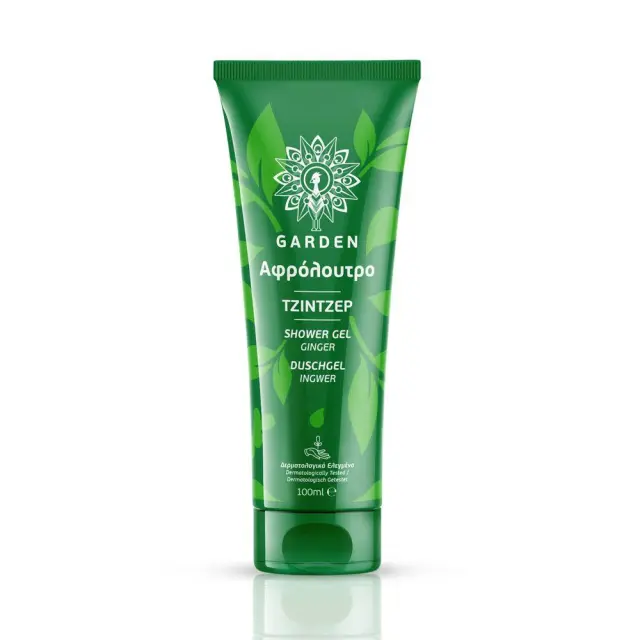 GARDEN Shower Gel Ginger Αφρόλουτρο Τζίντζερ 100ml