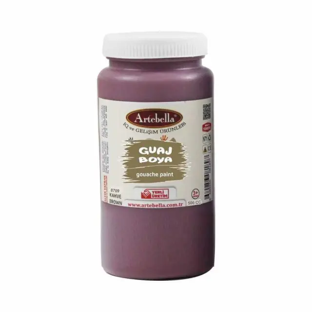 Artebella Τέμπερα - 8709 Brown - 500ml