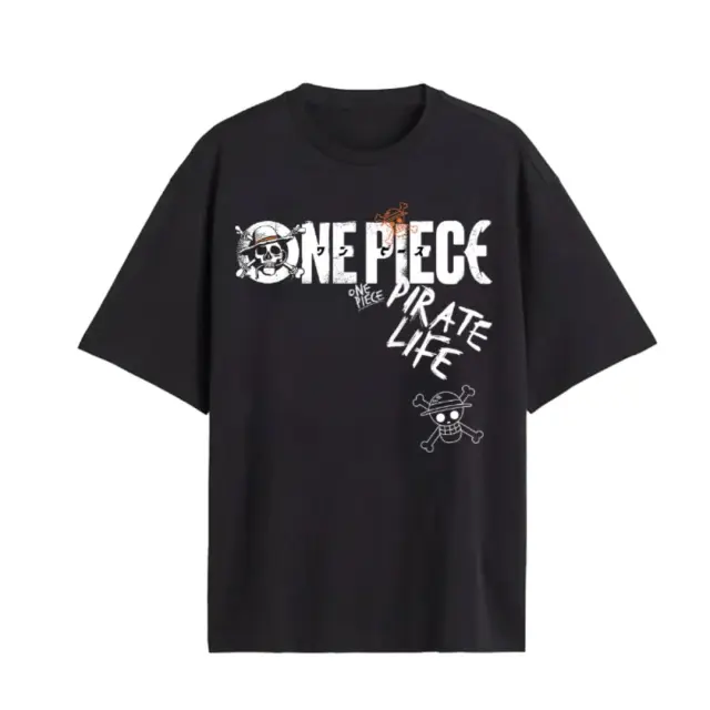Cotton Division One Piece Pirate Life T-Shirt Men (L)