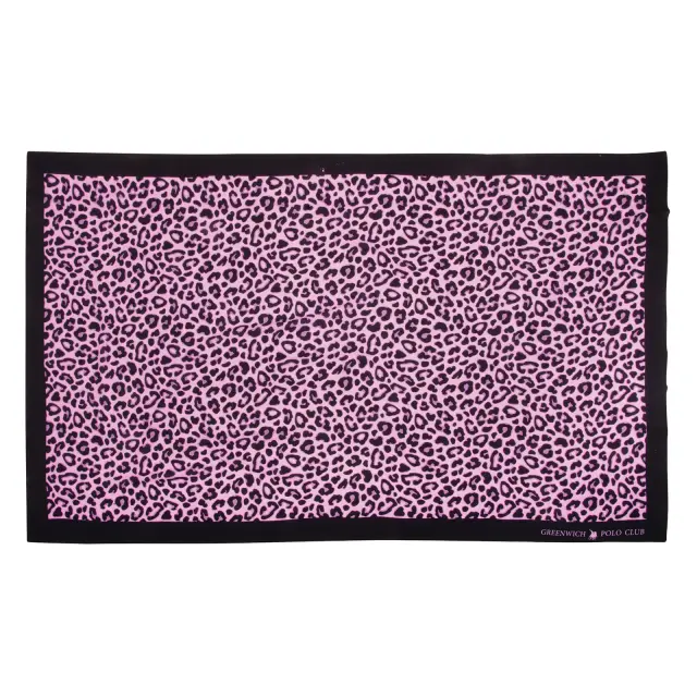 Greenwich Polo Club Παρεο Θαλασσησ 110Χ180 Essential 4037 Black - Pink Black - Pink