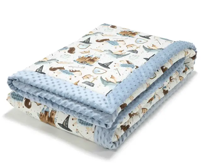 La Millou Κουβερτα XL 140×200 Prince – Wind Blue