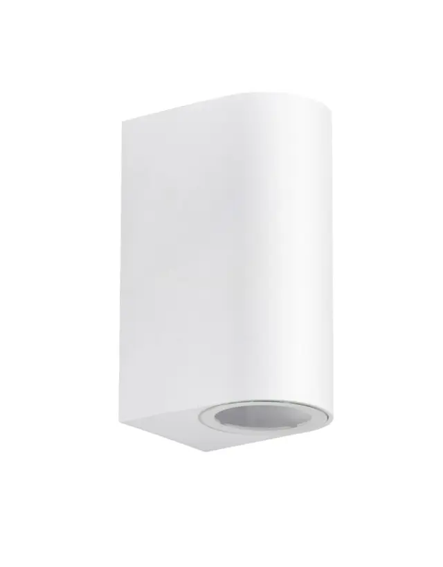 ΦΩΤΙΣΤΙΚΟ ΑΠΛΙΚΑ UP/DOWN 90X70X150mm 2XMR16/GU10 MAX5W IP44 ΠΛΑΣΤΙΚΟ ΛΕΥΚΟ SEASIDE UNIVERSE