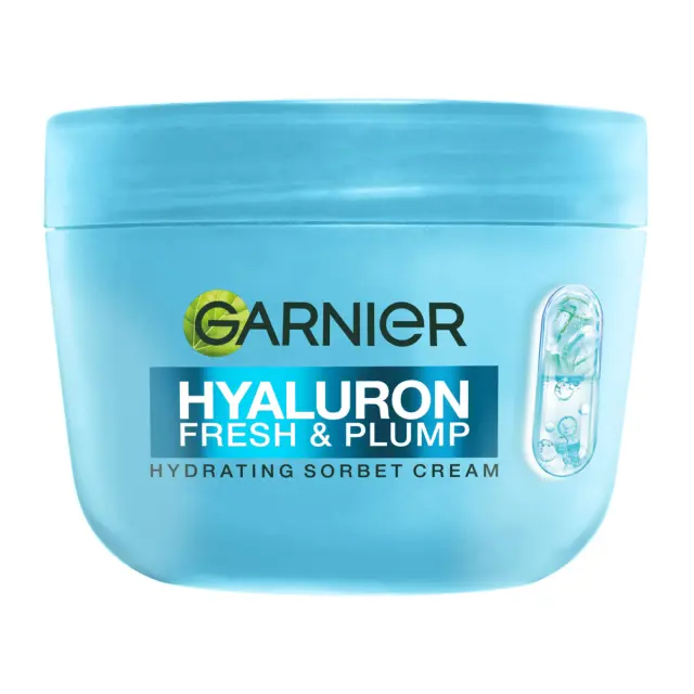 Garnier Hyaluron Fresh & Plump Hydrating Sorbet Cream Ενυδατική Σορμπέ Κρέμα Προσώπου, 85ml