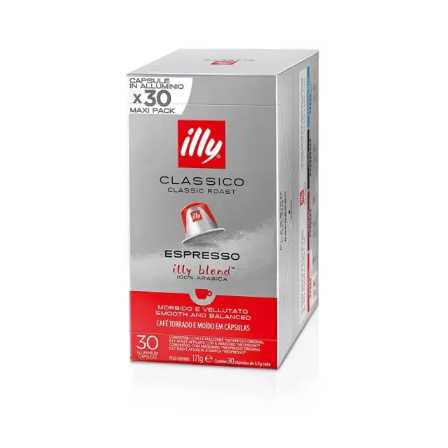 Illy Classico Κάψουλες Nespresso 30τμχ