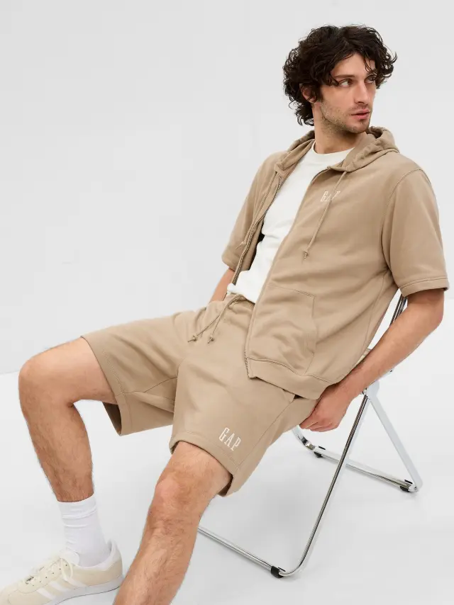 Ανδρικό Σορτς Φόρμας Vintage Soft με Λογότυπο chino academy