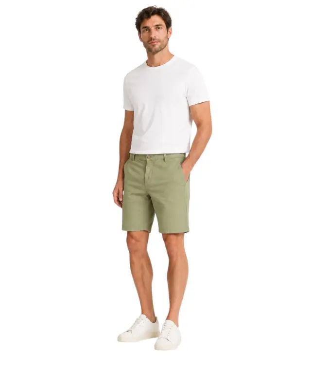 North Sails - Ανδρική Βερμούδα Freedom chino 673409-000-0421 Πράσινο 2
