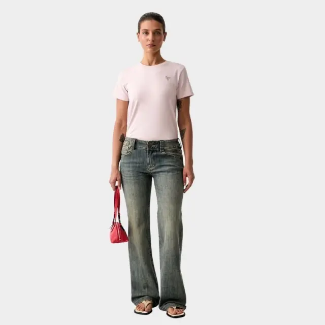 T-Shirt Guess Jeans W4YI10J1314_RSA62H Ροζ - 2XL 2