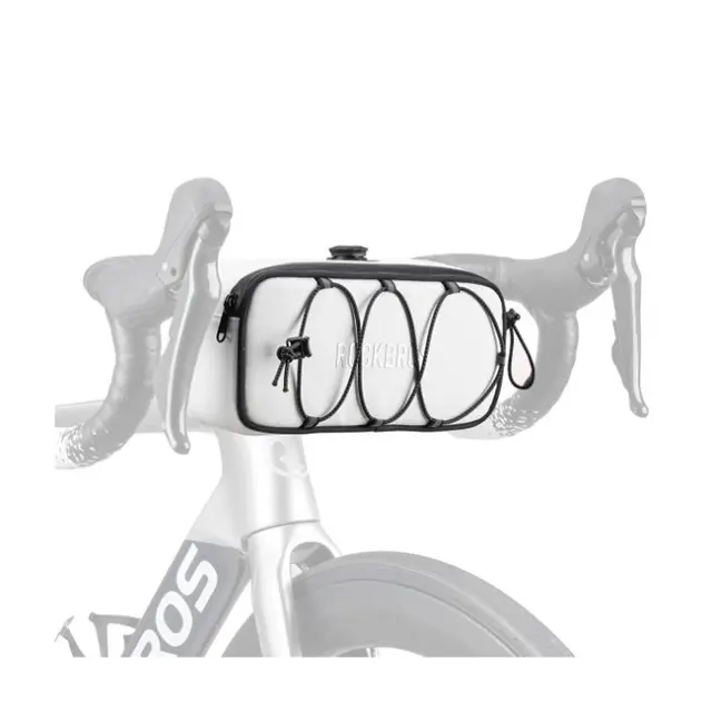 Rockbros TL001 Road to Sky 1.9L Waterproof Handlebar Bike Bag White