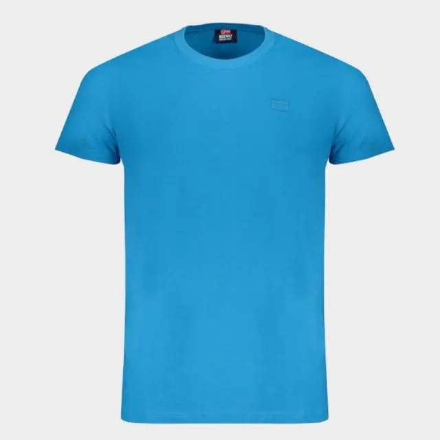 Norway Nautical School - Ανδρικό T-shirt Κοντομάνικο 846061-HAWAY Μπλε - 2XL