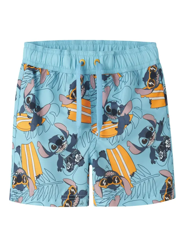 Name It Μαγιό αγορίστικο υφαντό Μπλε NMMMOURITZ STITCH LONG SWIMSHORTS WDI - 13253238