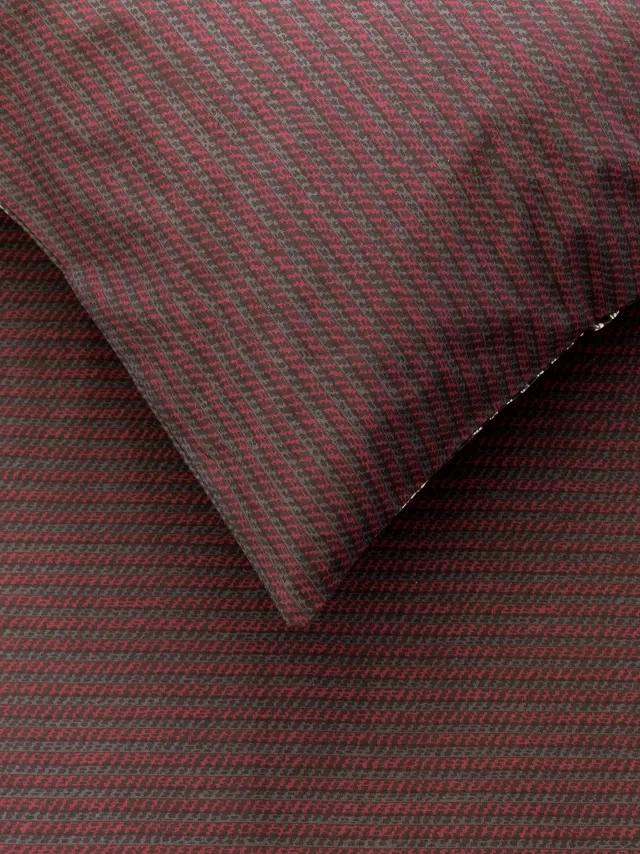 Σετ Σεντόνια 160Χ270 Μονά Χωρίς Λάστιχο Kocoon Komo Bordeaux 2