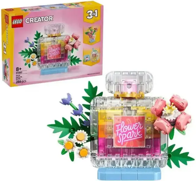 LEGO Creator 3in1 Floral Decor Perfume Bottle (8+ ετών) 31383